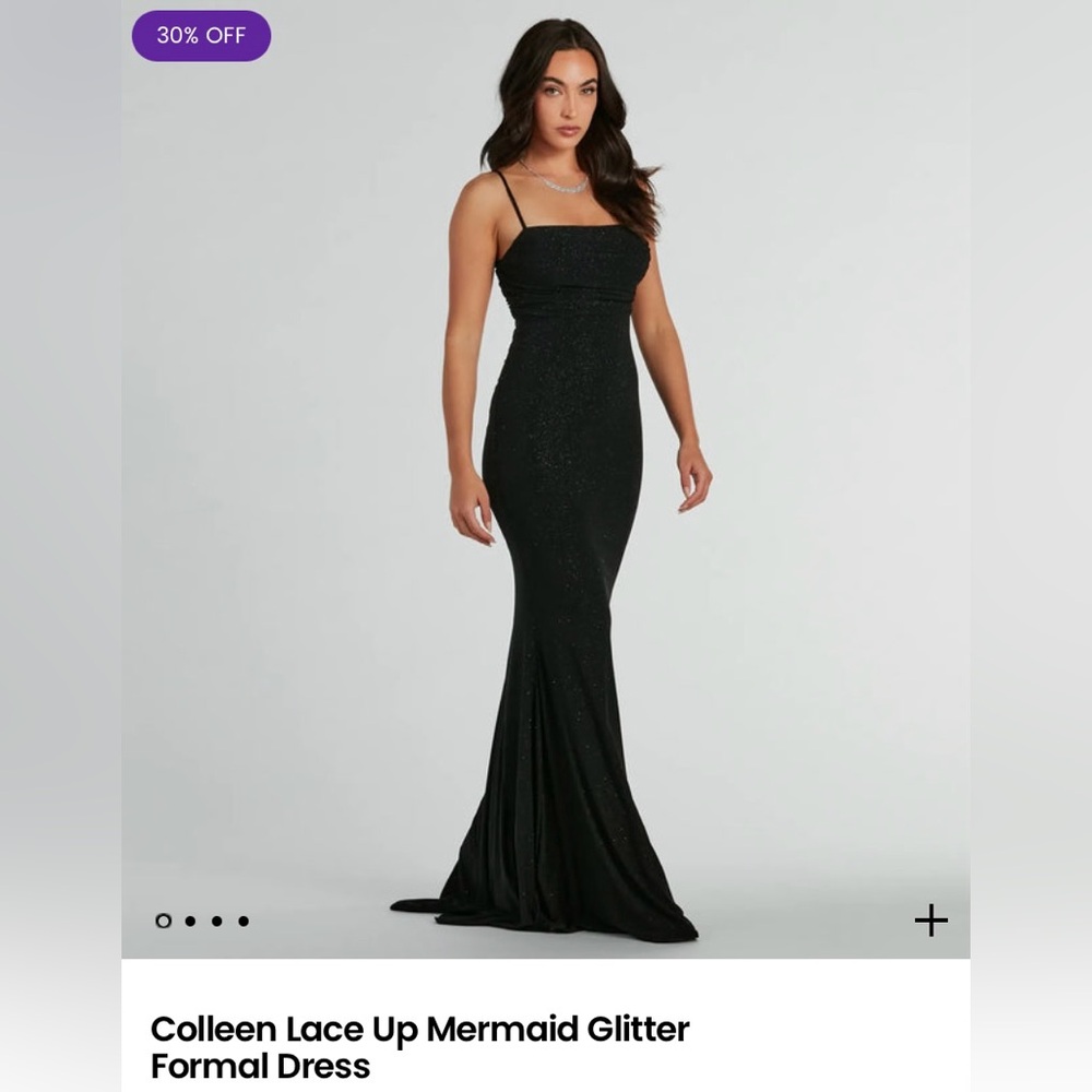 Black sparkly dress